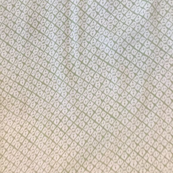 VTG PUTUMAYO Women Green White Side Button Maxi Skirt India Boho Cottagecore S - Picture 3 of 7